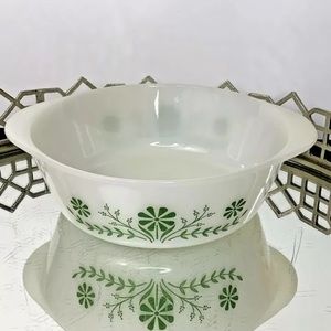 Glass Bake 2 Quart Crazy Daisy Ovenware #N1